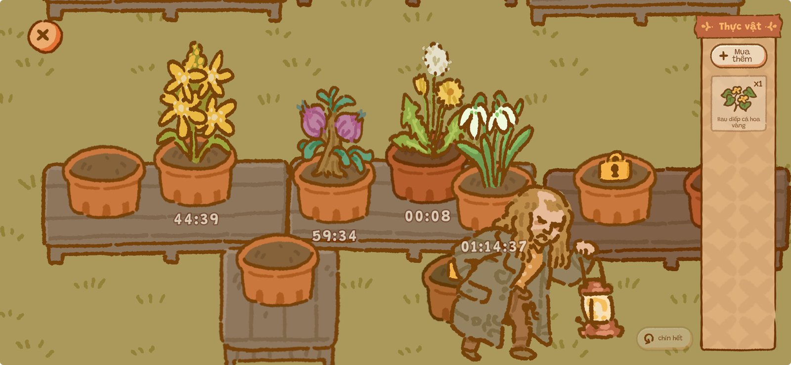 Herbology garden — plant and grow magical plants